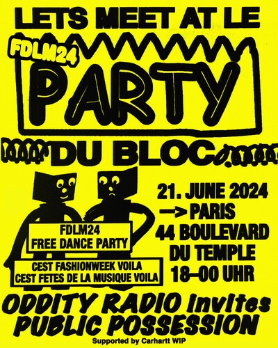 FDLM24 Party du Bloc - © Oddity Paris