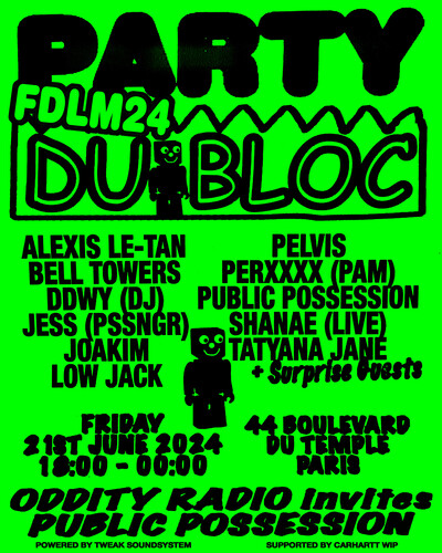 FDLM24 Party du Bloc - © Oddity Paris