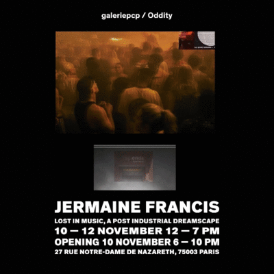 Jermaine Francis - Lost in Music, A Post Industrial Dreamscape - © Oddity Paris
