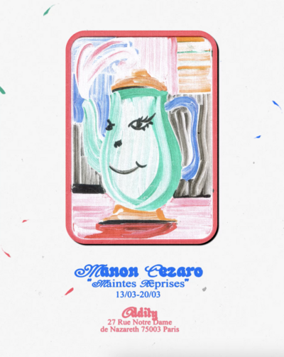 "Maintes Reprises" by Manon Cezaro - © Oddity Paris