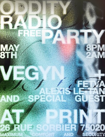 Oddity Radio Free Party - © Oddity Paris