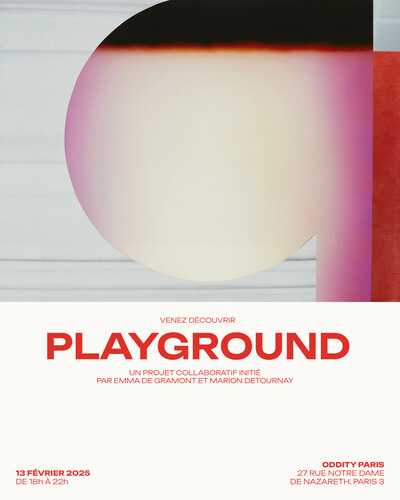 "Playground" by Emma de Gramont and Marion Detournay - © Oddity Paris