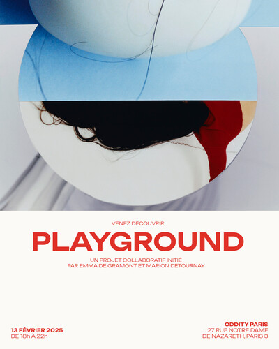 "Playground" by Emma de Gramont and Marion Detournay - © Oddity Paris