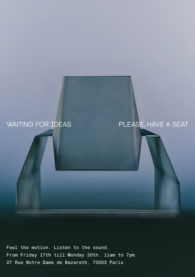 "Please, have a seat" by Waiting For Ideas For Paris Deco Off - © Oddity Paris